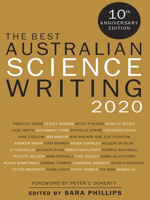 cover image of The Best Australian Science Writing 2020